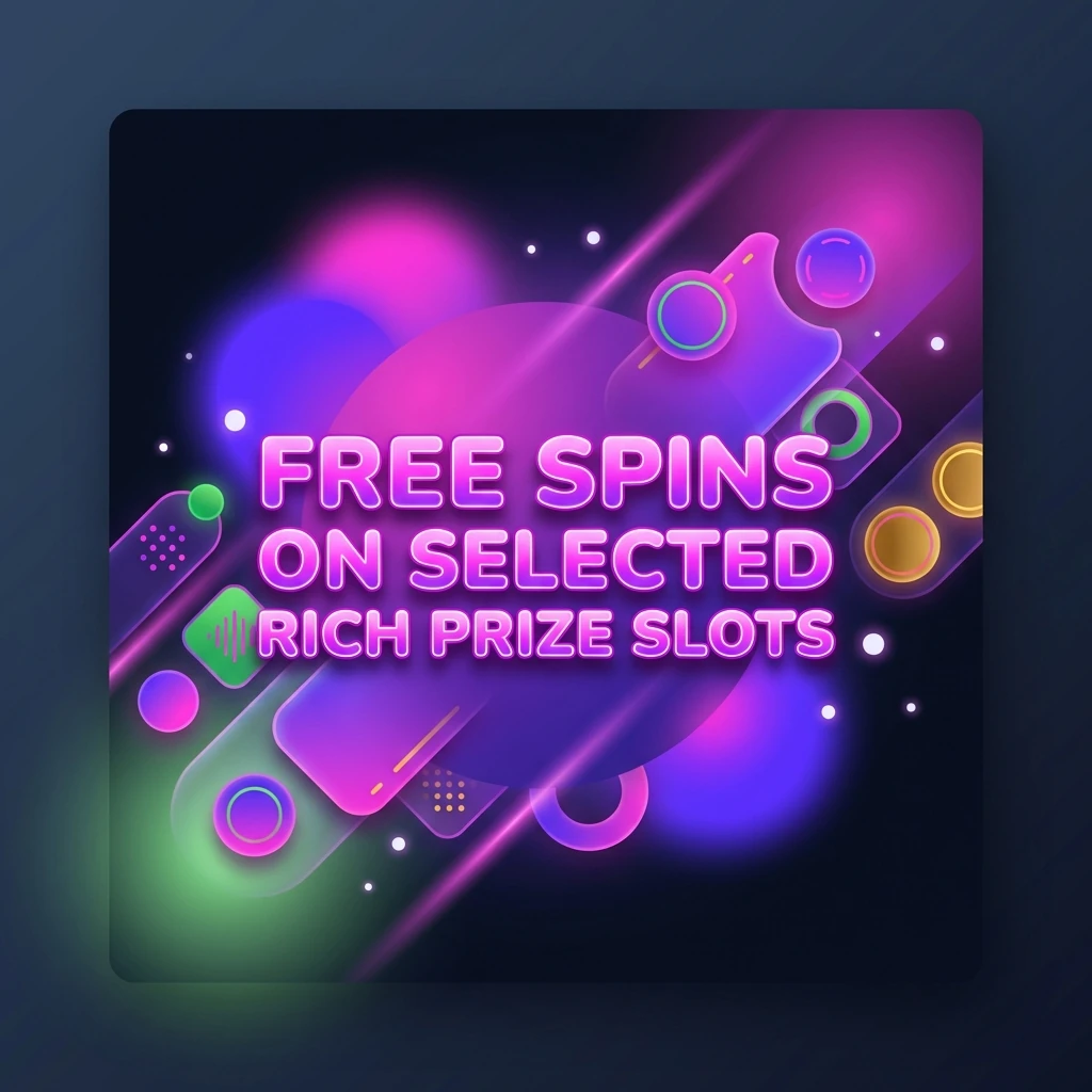 Free Spins on Selected Rich Prize Slots